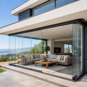 Descubre ideas con cortinas de vidrio plegables para casa moderna y transforma tu terraza o balcón en un espacio luminoso y funcional.